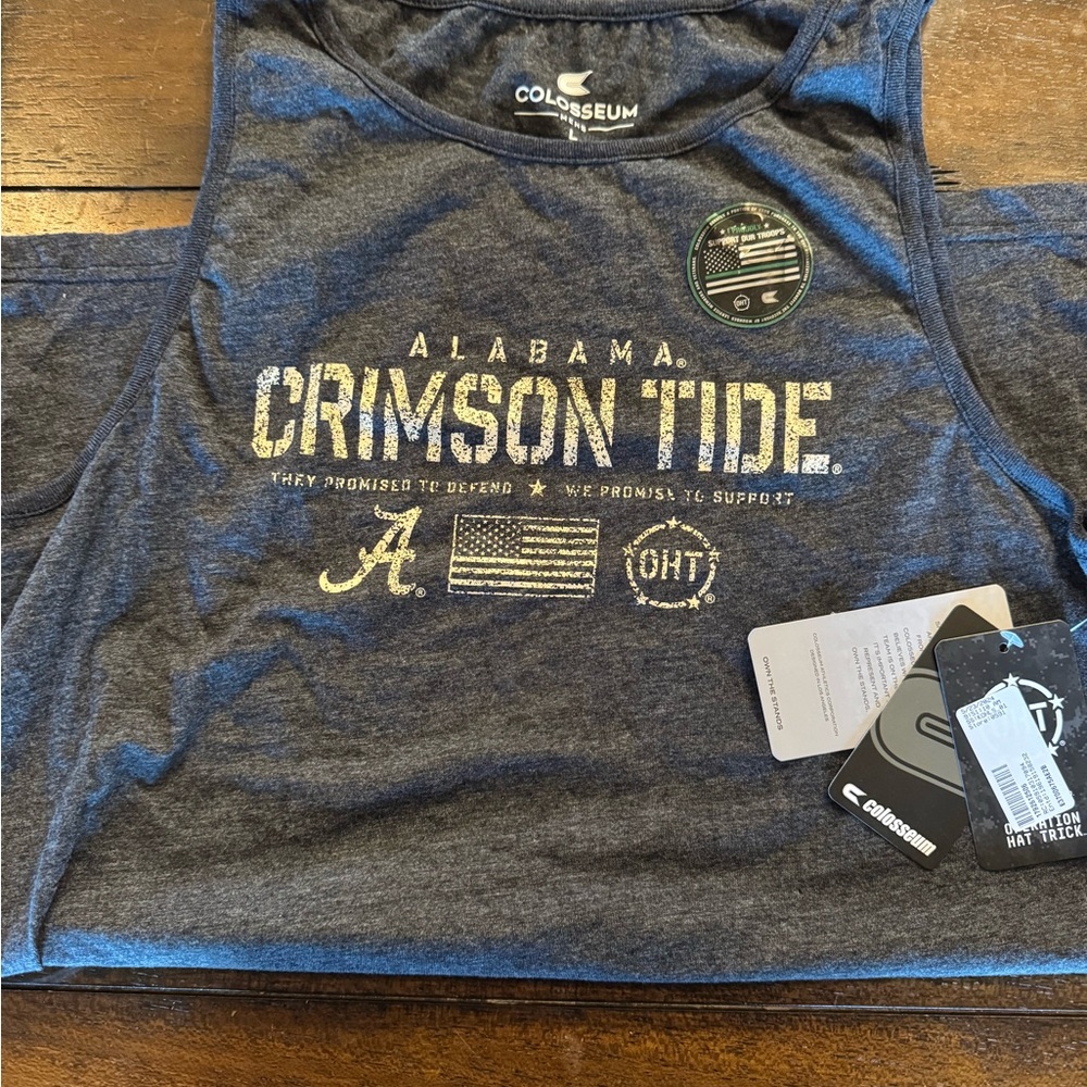 Colosseum Men's Dark Gray Tee